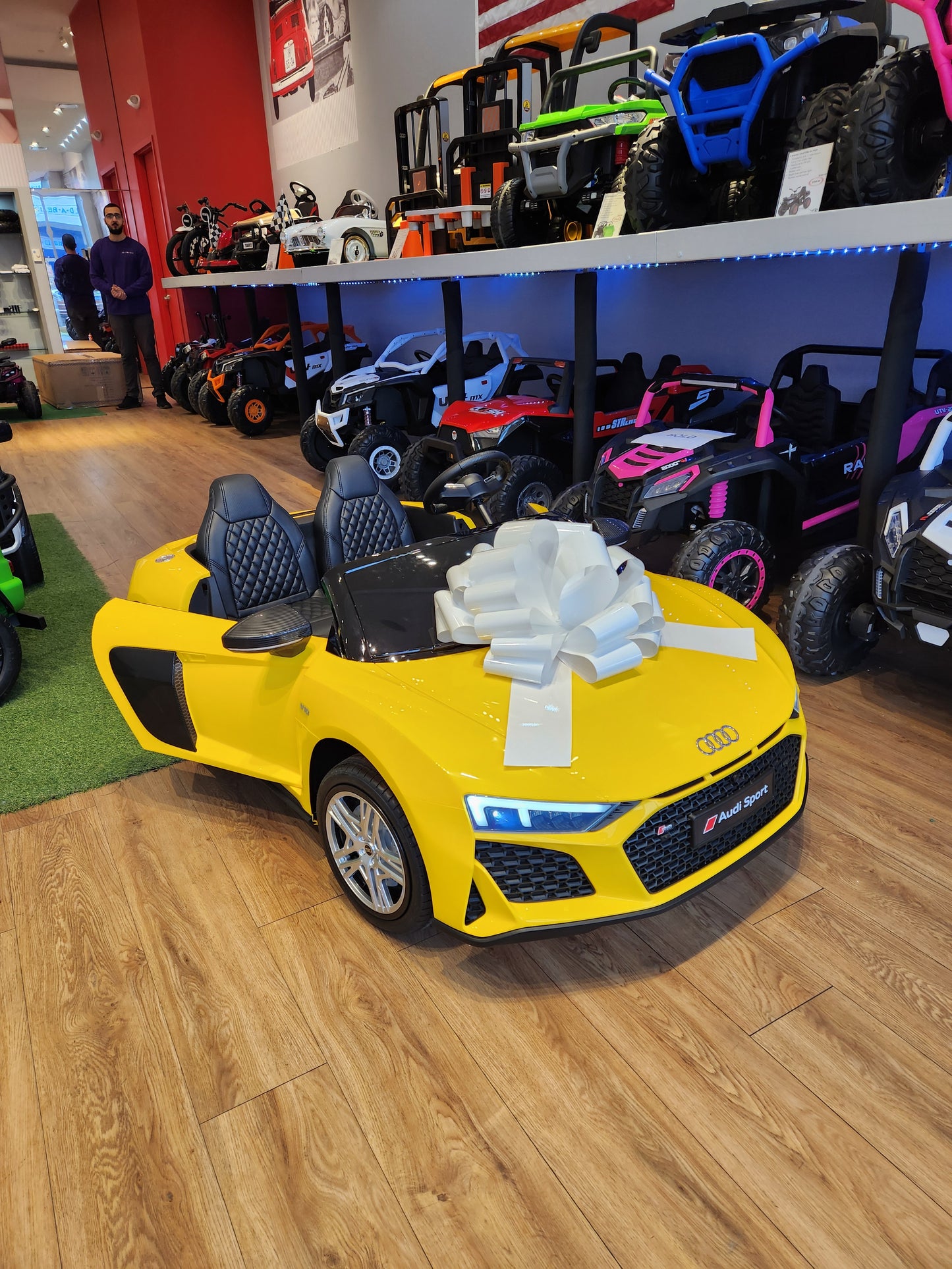 HUGE Audi R8 Electric Kids Ride-on Car